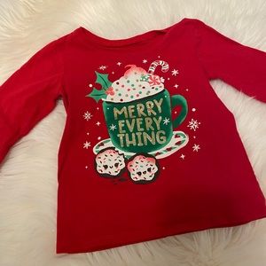 Merry Everything Toddler Christmas/Holiday Top
